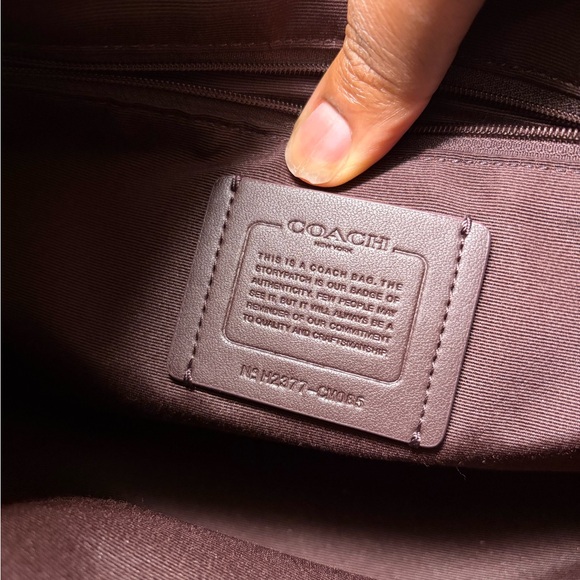 Coach Black Leather Hobo Bag - Picture 8 of 9